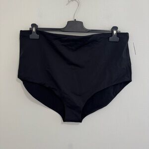 Torrid NWT Black Flat Front Swim Bottoms